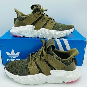 New Adidas Men's Prophere Olive Shoes Size 6